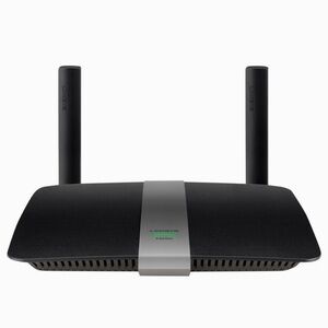 Linksys EA6350‎ AC1200 Dual-Band Smart Wi-Fi Gigabit Router Black Silver
